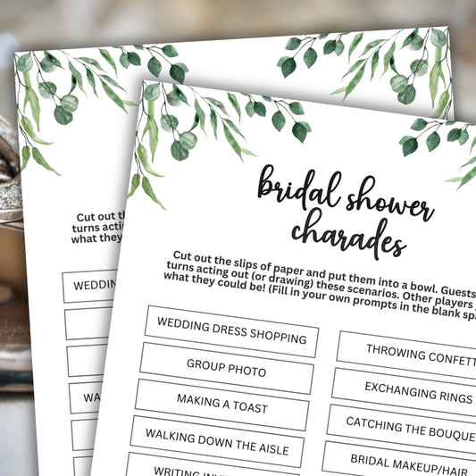 Looking for a fun and engaging activity to bring some excitement to your basketball-themed events? Look no further than this Basketball Charades game from Party Prints Press!&nbsp;