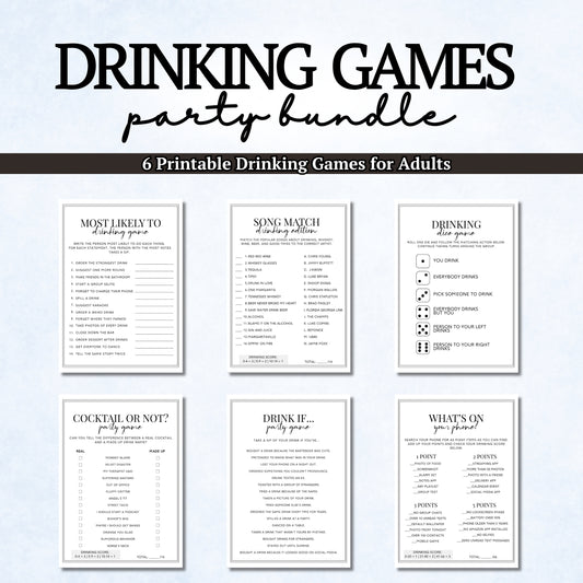 Drinking Games Bundle (6 Games)