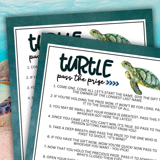 Turtle Pass the Prize