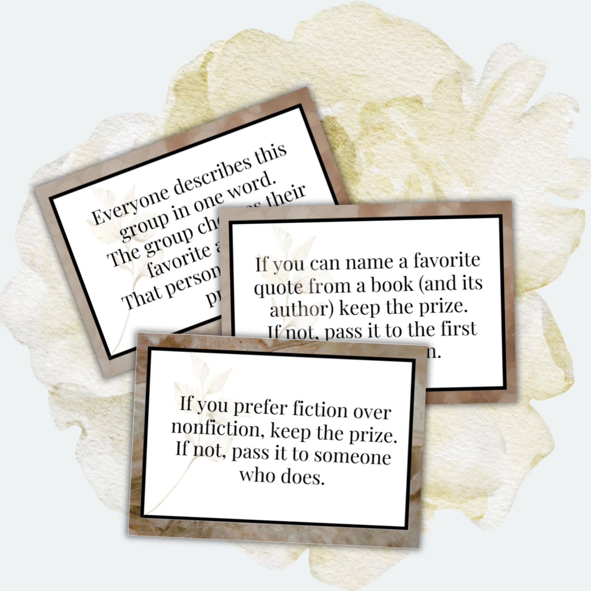Three framed quotes on a decorative background with flowers