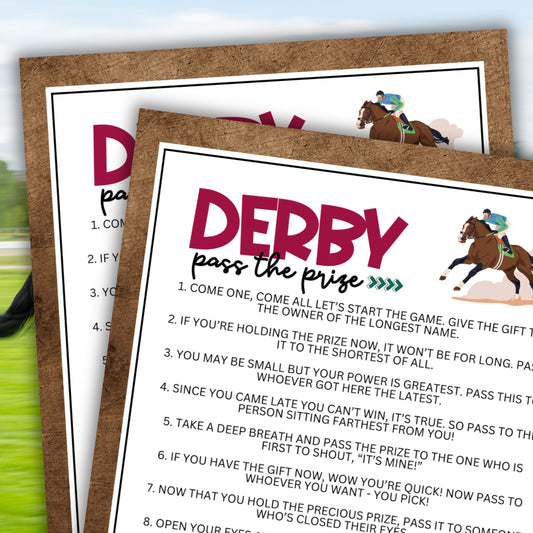 KY Derby Pass the Prize